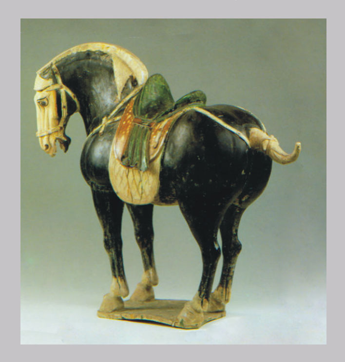 Ceramic-A-Black-Horse-