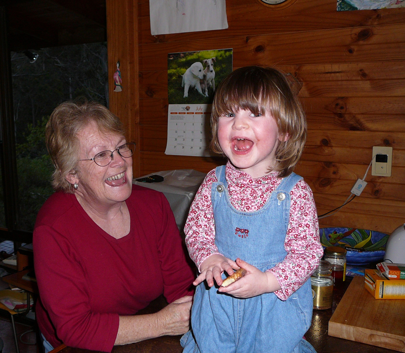 Mum and Amy July 2008